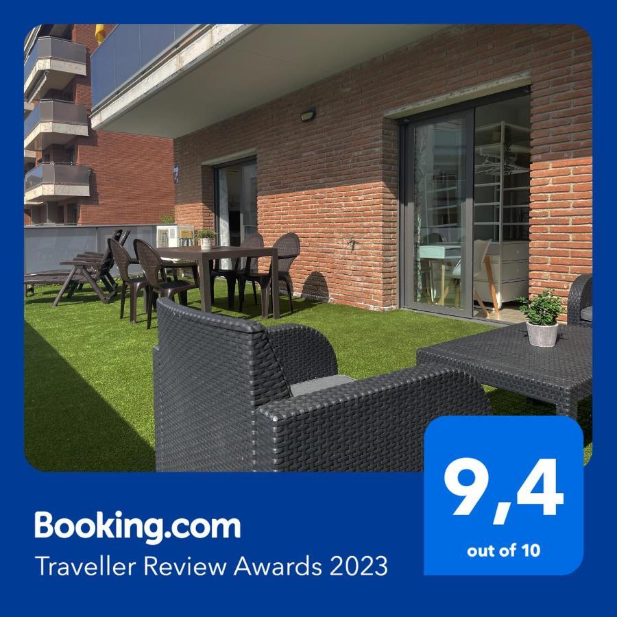 Solarium Con Terraza A 5 Minutos De La Playa Apartment Херона Екстериор снимка