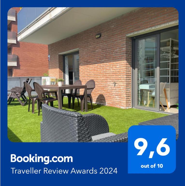 Solarium Con Terraza A 5 Minutos De La Playa Apartment Херона Екстериор снимка